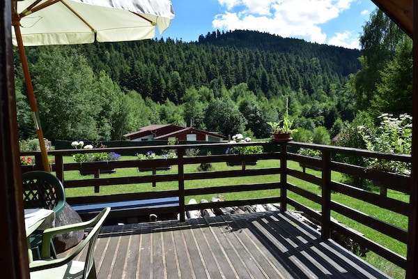 Foto van Rustig chalet met tuin - Vakantiehuis in Turquestein Blancrupt - ViewSummer