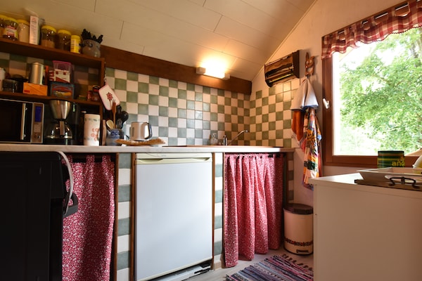 Foto van Rustig chalet met tuin - Vakantiehuis in Turquestein Blancrupt - Kitchen