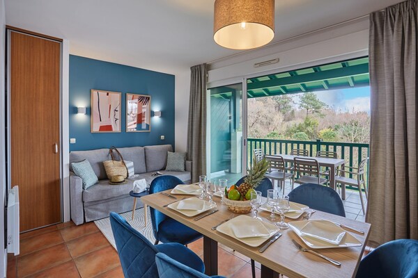 Foto van Kustappartement met terras - Vakantiehuis in Saint Jean de luz - LivingRoom