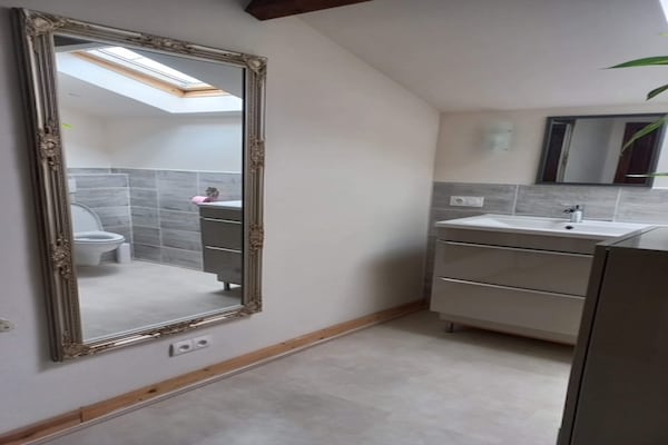Foto van Luxe vakantiehuis met privézwembad - Vakantiehuis in Buzon - BathRoom