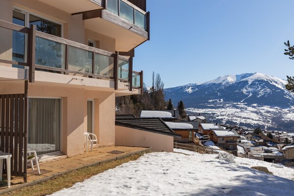Foto van Premium Cerdagne-appartement voor 6 personen - Vakantiehuis in Font Romeu Ermitage - ExteriorWinter