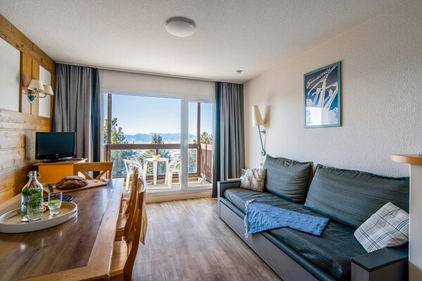 Foto van Premium Cerdagne-appartement voor 6 personen - Vakantiehuis in Font Romeu Ermitage - LivingRoom