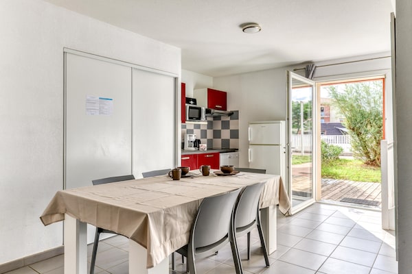 Foto van Argelès-sur-Mer Studio met zwembad - Vakantiehuis in Argeles-sur-mer - DiningRoom
