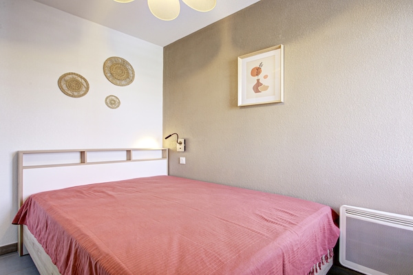 Foto van D. la Massane A N°201 - 2P4 - Vakantiehuis in Argeles sur Mer - BedRoom