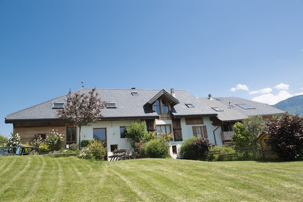 Foto van Landhuis bij Albertville Skipistes - Vakantiehuis in Mercury - ExteriorSummer