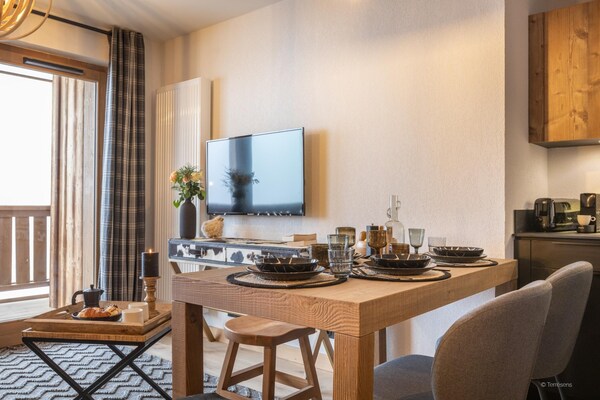 Foto van Appartement met skitoegang in de Noordelijke Alpen - DiningRoom