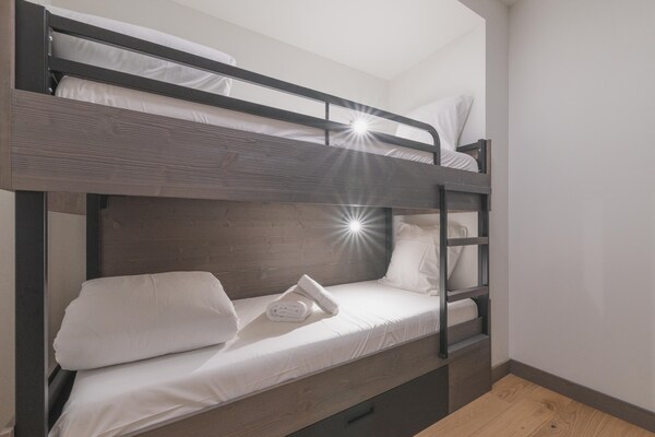 Foto van Appartement in Plan Peisey bij Paradiski - Vakantiehuis in Plan Peisey - BedRoom