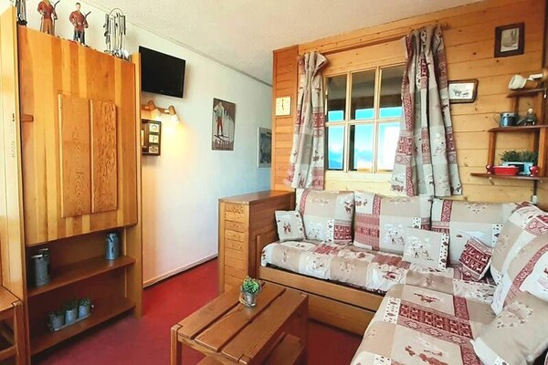 Foto van Appartement in Aime La Plagne met uitzicht op de Mont Blanc - Untagged