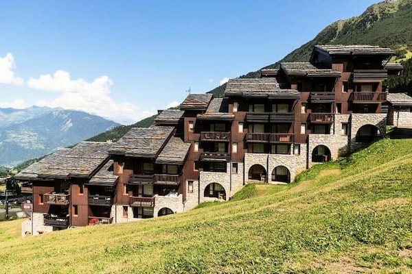 Foto van Studio in Valmorel bij Skiliften & Wandelpaden - Vakantiehuis in Valmorel - ExteriorSummer