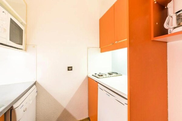 Foto van Studio in Valmorel bij Skiliften & Wandelpaden - Vakantiehuis in Valmorel - Kitchen