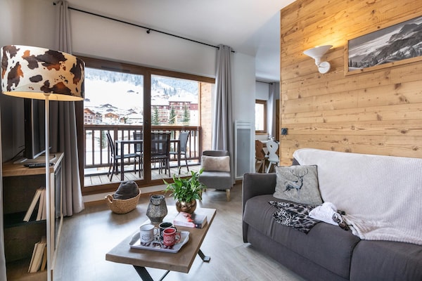 Foto van Vakantiehuis in Alpen bij Skitrails - Vakantiehuis in Beaufort - LivingRoom