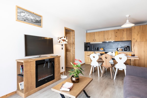 Foto van Vakantiehuis in Alpen bij Skitrails - Vakantiehuis in Beaufort - LivingRoom