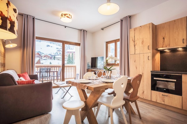 Foto van Vakantiehuis in Alpen bij Skitrails - Vakantiehuis in Beaufort - DiningRoom