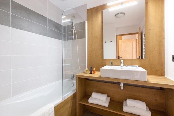 Foto van Vakantiehuis in Alpen bij Skitrails - Vakantiehuis in Beaufort - BathRoom