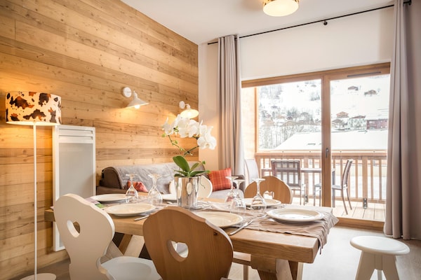 Foto van Vakantiehuis in Alpen bij Skitrails - Vakantiehuis in Beaufort - DiningRoom