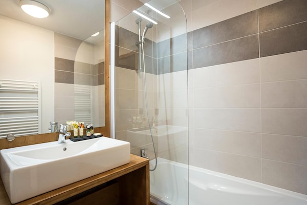 Foto van Vakantiehuis in Beaufort bij Skiroutes - Vakantiehuis in Beaufort - BathRoom