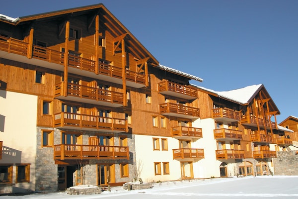Foto van Bergontspanning in La Toussuire - Vakantiehuis in Fontcouverte-la-Toussuire - ExteriorWinter