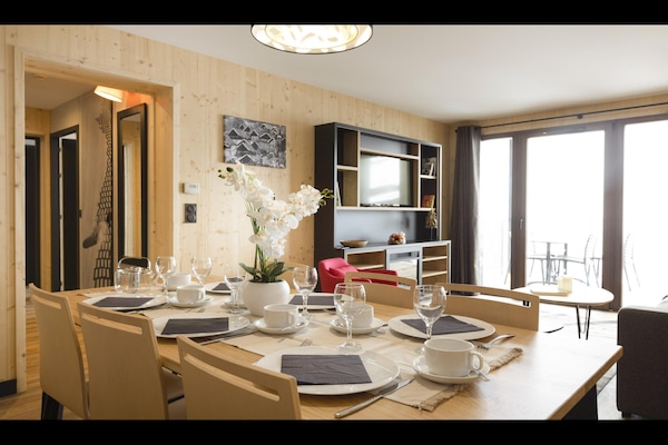 Foto van Appartement in Frankrijk met Sauna & Zwembad - Vakantiehuis in Villarembert - DiningRoom