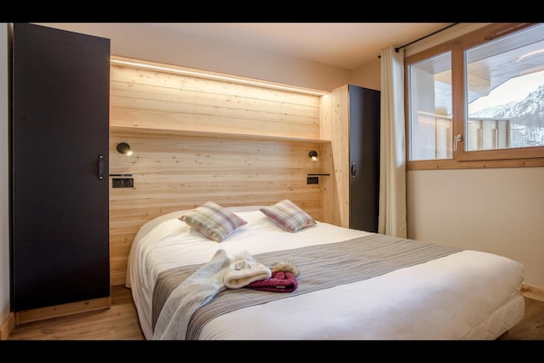 Foto van Appartement in Tignes met Spa en Zwembad - Vakantiehuis in Tignes - BedRoom