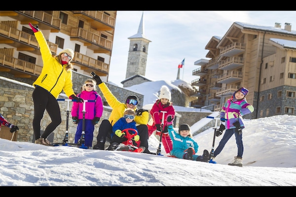 Foto van Appartement in Tignes met Spa en Zwembad - Vakantiehuis in Tignes - Landing