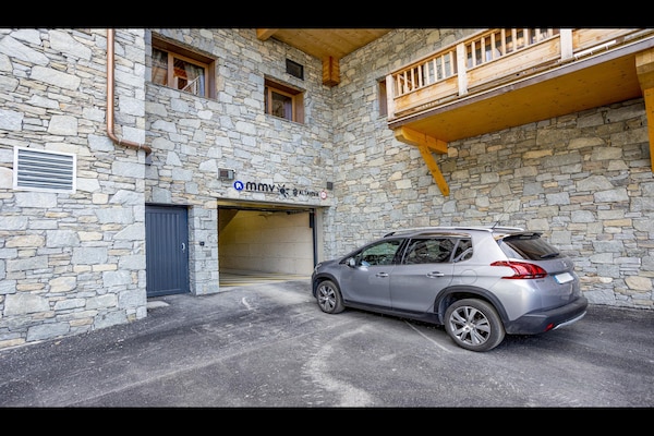 Foto van Appartement in Tignes met Spa en Zwembad - Vakantiehuis in Tignes - Landing