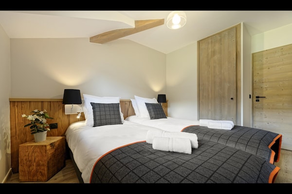 Foto van Appartement in Samoëns met Spa en Zwembad - Vakantiehuis in Samoëns - BedRoom
