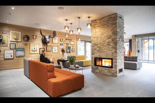 Foto van Appartement in Samoëns met Spa en Zwembad - Vakantiehuis in Samoëns - LivingRoom