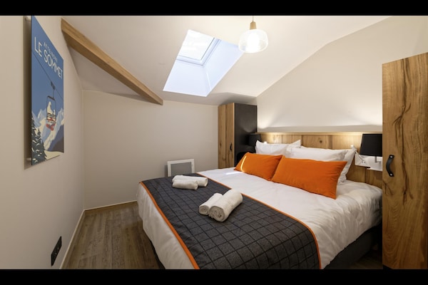 Foto van Appartement in Samoëns met Spa en Zwembad - Vakantiehuis in Samoëns - BedRoom