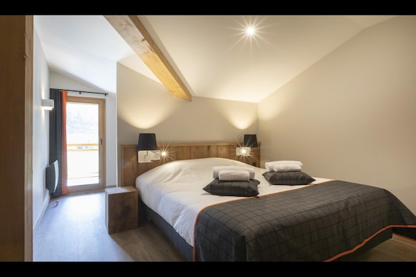 Foto van Appartement in Samoëns met Zwembad & Spa - Vakantiehuis in Samoëns - BedRoom