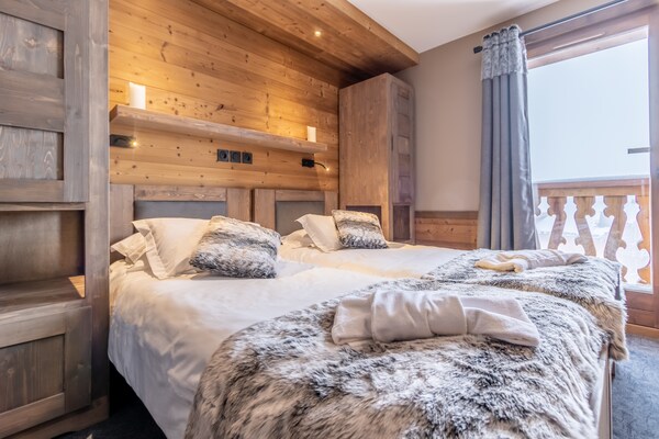 Foto van Appartement met toegang tot het zwembad - Vakantiehuis in Val Thorens - BedRoom