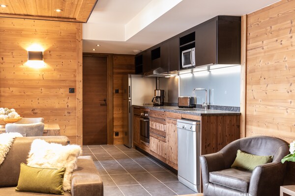 Foto van Appartement met toegang tot het zwembad - Vakantiehuis in Val Thorens - Kitchen