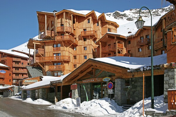 Foto van Appartement in Val Thorens bij de pistes - Vakantiehuis in Val Thorens - ExteriorWinter