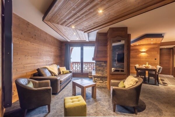 Foto van Appartement in Val Thorens bij de pistes - Vakantiehuis in Val Thorens - LivingRoom