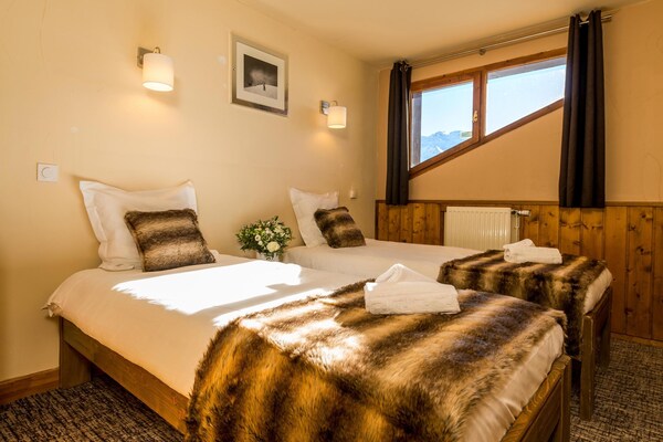 Foto van Appartement in Franse Alpen, Savoyaardse stijl - Vakantiehuis in Val Thorens - BedRoom
