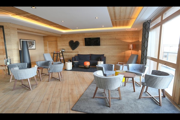 Foto van Appartement in Frankrijk met zwembad & spa - Vakantiehuis in St Martin de Belleville - LivingRoom