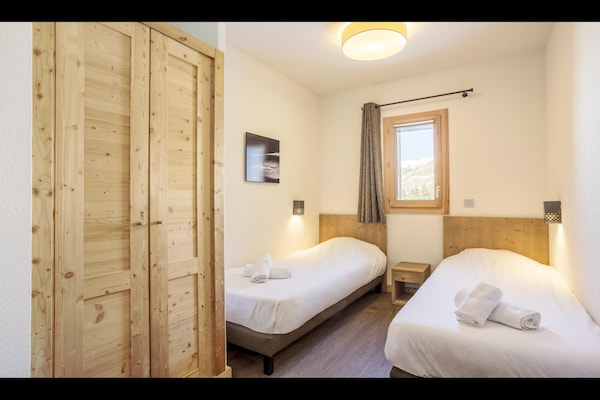 Foto van Appartement in Frankrijk met zwembad & spa - Vakantiehuis in St Martin de Belleville - BedRoom