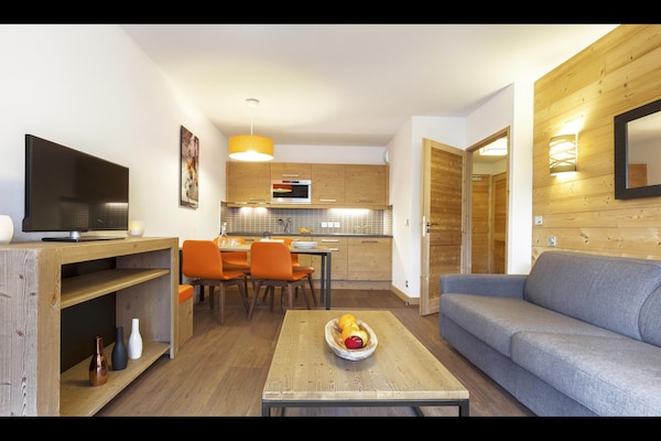 Foto van Appartement in Frankrijk met zwembad en spa - Vakantiehuis in St Martin de Belleville - LivingRoom