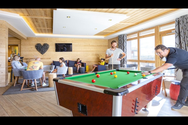 Foto van Appartement in Frankrijk met zwembad en spa - Vakantiehuis in St Martin de Belleville - RecreationRoom