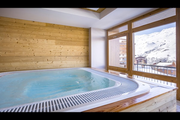 Foto van Appartement in Frankrijk met zwembad en spa - Vakantiehuis in St Martin de Belleville - Wellness