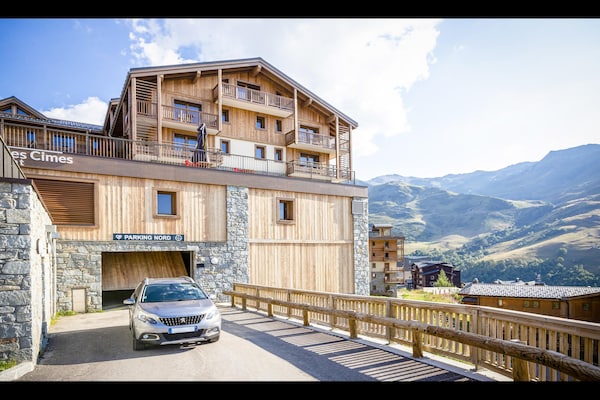 Foto van Appartement in Frankrijk met zwembad en spa - Vakantiehuis in St Martin de Belleville - ExteriorSummer