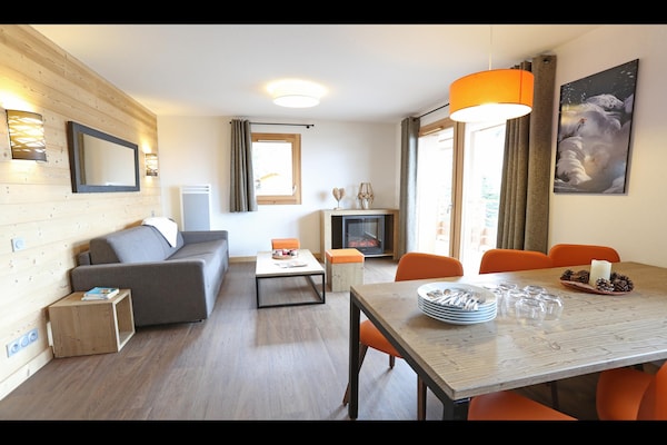 Foto van Appartement in Les Menuires met Spa & Zwembad - Vakantiehuis in St Martin de Belleville - DiningRoom