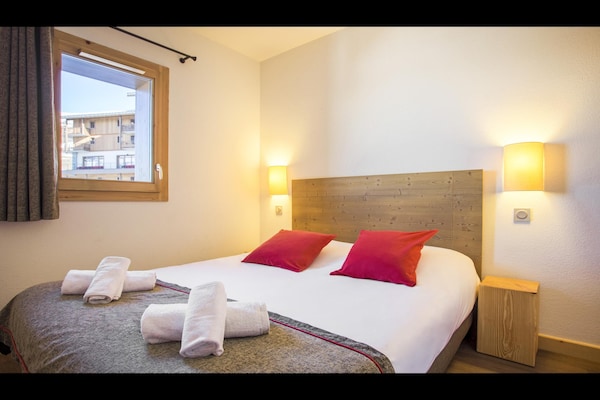 Foto van Appartement in Les Menuires met Spa & Zwembad - Vakantiehuis in St Martin de Belleville - BedRoom