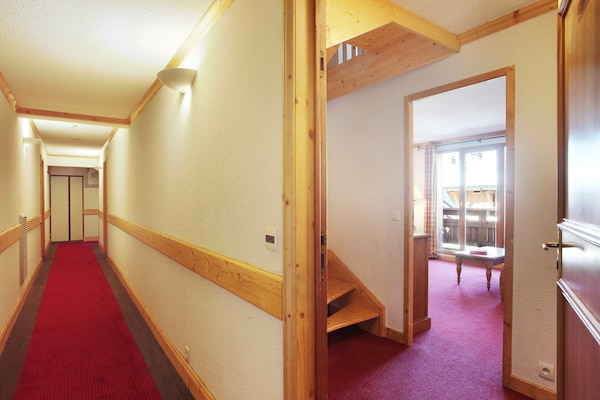 Foto van Appartement in Le Village met balkon - Vakantiehuis in Notre Dame de Bellecombe - Landing