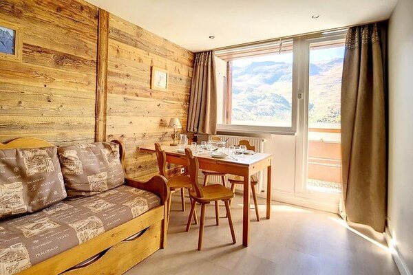 Foto van Comfortabel duplex appartement · Aan de voet van de pistes · Balkon - Untagged