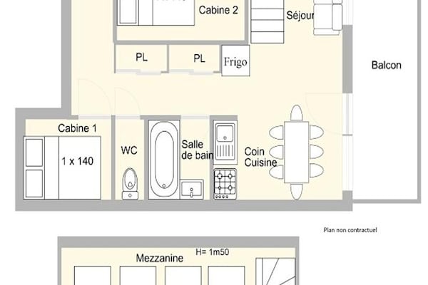 Foto van Appartement vlakbij de skiliften van Mont Bisanne - Vakantiehuis in HAUTELUCE - Untagged