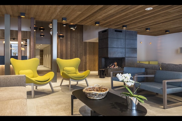 Foto van Appartement in Hauteluce met Ski-In/Ski-Out - Vakantiehuis in Hauteluce - LivingRoom