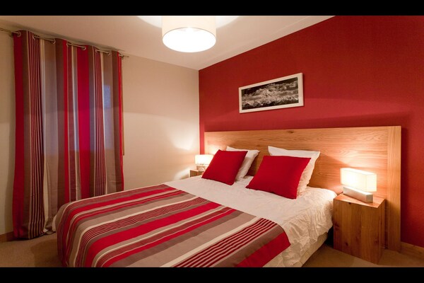 Foto van Appartement in Frankrijk met Spa en Uitzicht - Vakantiehuis in Sainte-Foy Tarentaise - BedRoom