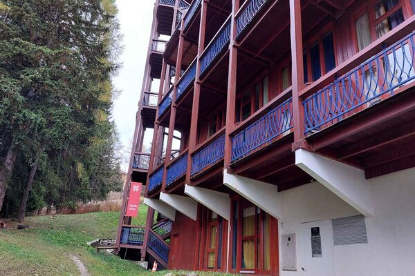 Foto van Duplex voor 5 personen in Arc 1800 in het dorp Charmettoger, ski-in ski-out - Untagged