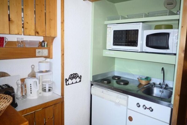 Foto van Charmant duplex appartement, ingericht voor 6 personen, vlakbij de pistes in het dorp Charmettoger in Arc 1800 - Untagged