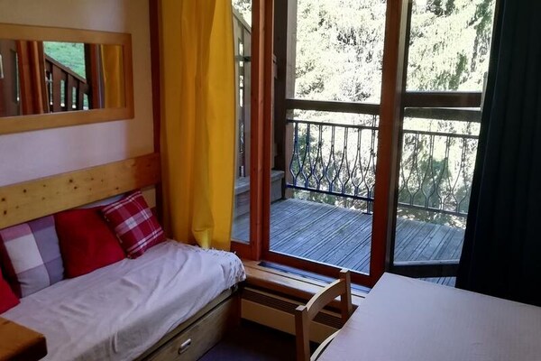 Foto van Duplex voor 5 personen in Arc 1800 in het dorp Charmettoger, ski-in ski-out - Untagged